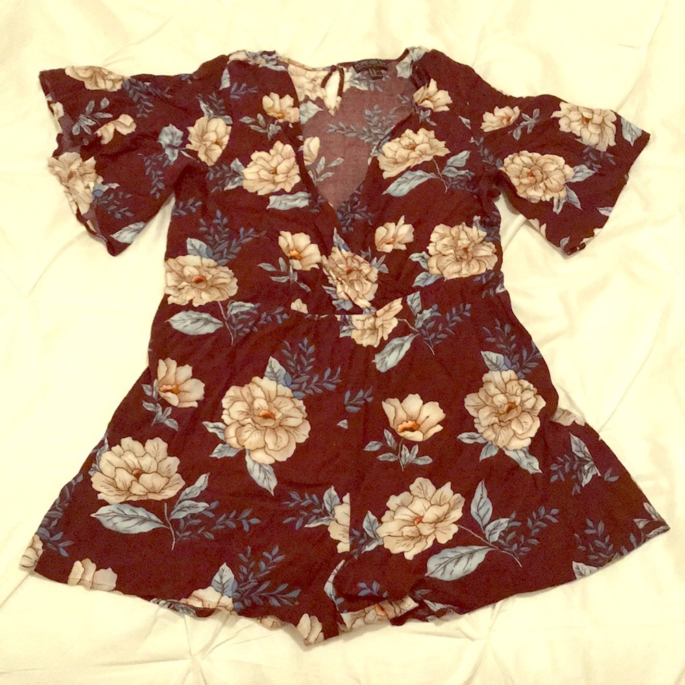 Forever 21+ Floral Romper